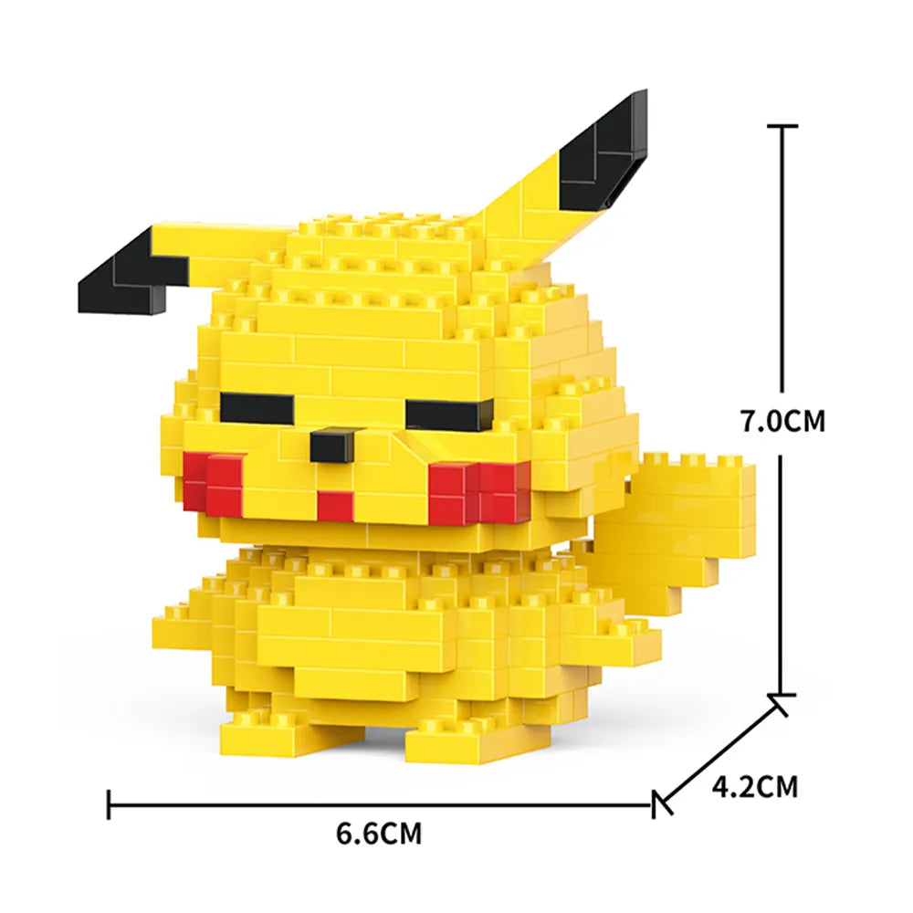 Sanrio Kuromi Building Block Toy - Pikachu 178PCS / No Box - Anime - Dolls Playsets & Toy Figures - 46 - 2024