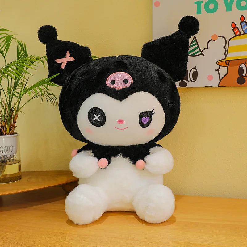 Sanrio Kuromi Dark Angel Series Plush - Cute Cartoon Plush Pillow - B / 25CM - All Products - Toys - 8 - 2024