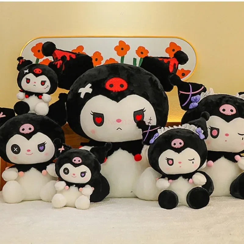 Sanrio Kuromi Dark Angel Series Plush - Cute Cartoon Plush Pillow - All Products - Toys - 6 - 2024