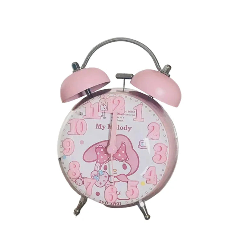 My Melody & Kuromi Desktop Alarm Clock - Tops - Alarm Clocks - 4 - 2024