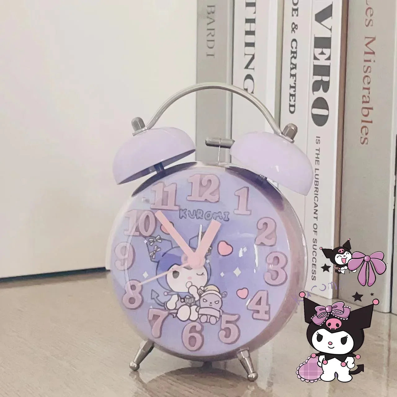 My Melody & Kuromi Desktop Alarm Clock - G - Tops - Alarm Clocks - 9 - 2024