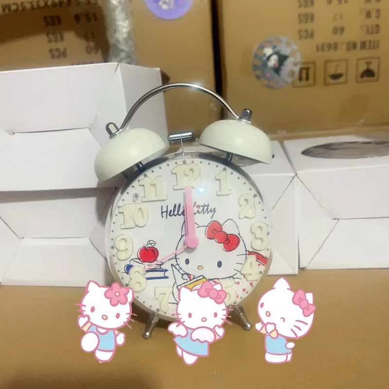 My Melody & Kuromi Desktop Alarm Clock - B - Tops - Alarm Clocks - 18 - 2024