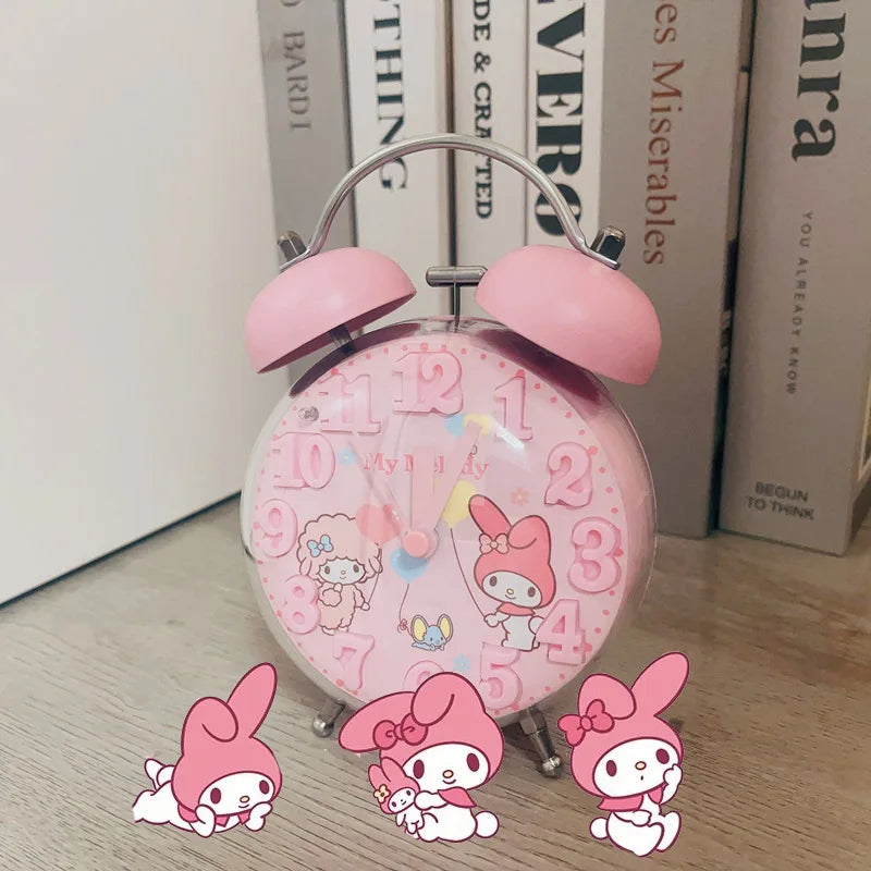 My Melody & Kuromi Desktop Alarm Clock - K - Tops - Alarm Clocks - 7 - 2024