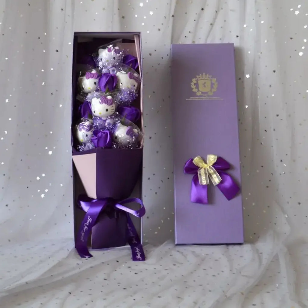 LED Light Hello Kitty Bouquet - My Melody Cinnamoroll Kuromi Edition - Valentines Day Collection - 11