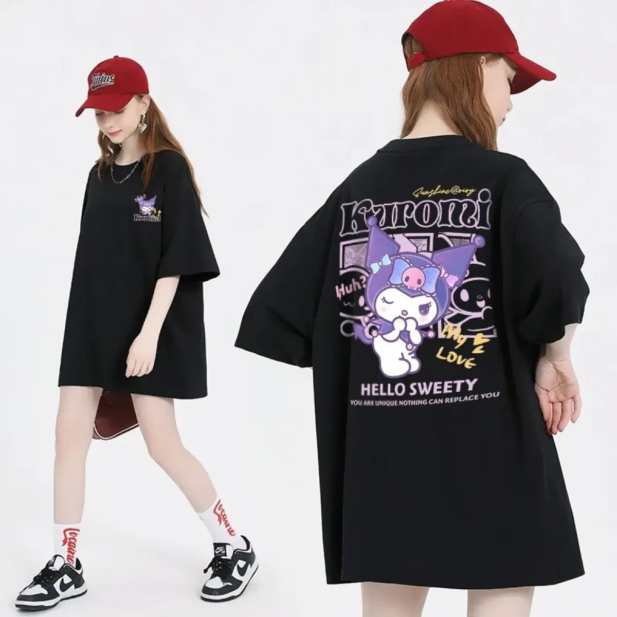 Harajuku Kuromi Graphic T-Shirt - T-Shirts - T-Shirts - 1