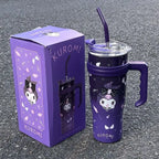 Kuromi Large Capacity Thermos Cup - Sanrio - Stationery - 4
