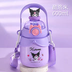 Kuromi Large Capacity Thermos Cup - Sanrio - Stationery - 16
