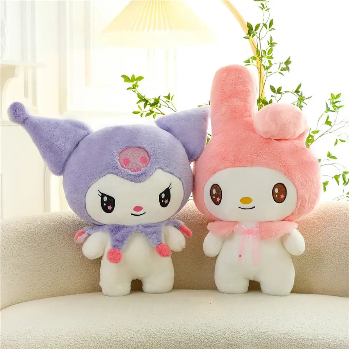 55cm Kawaii My Melody & Kuromi Plush Dolls – Sanrio Stuffed Toy Gift - Christmas - Plushie - 4