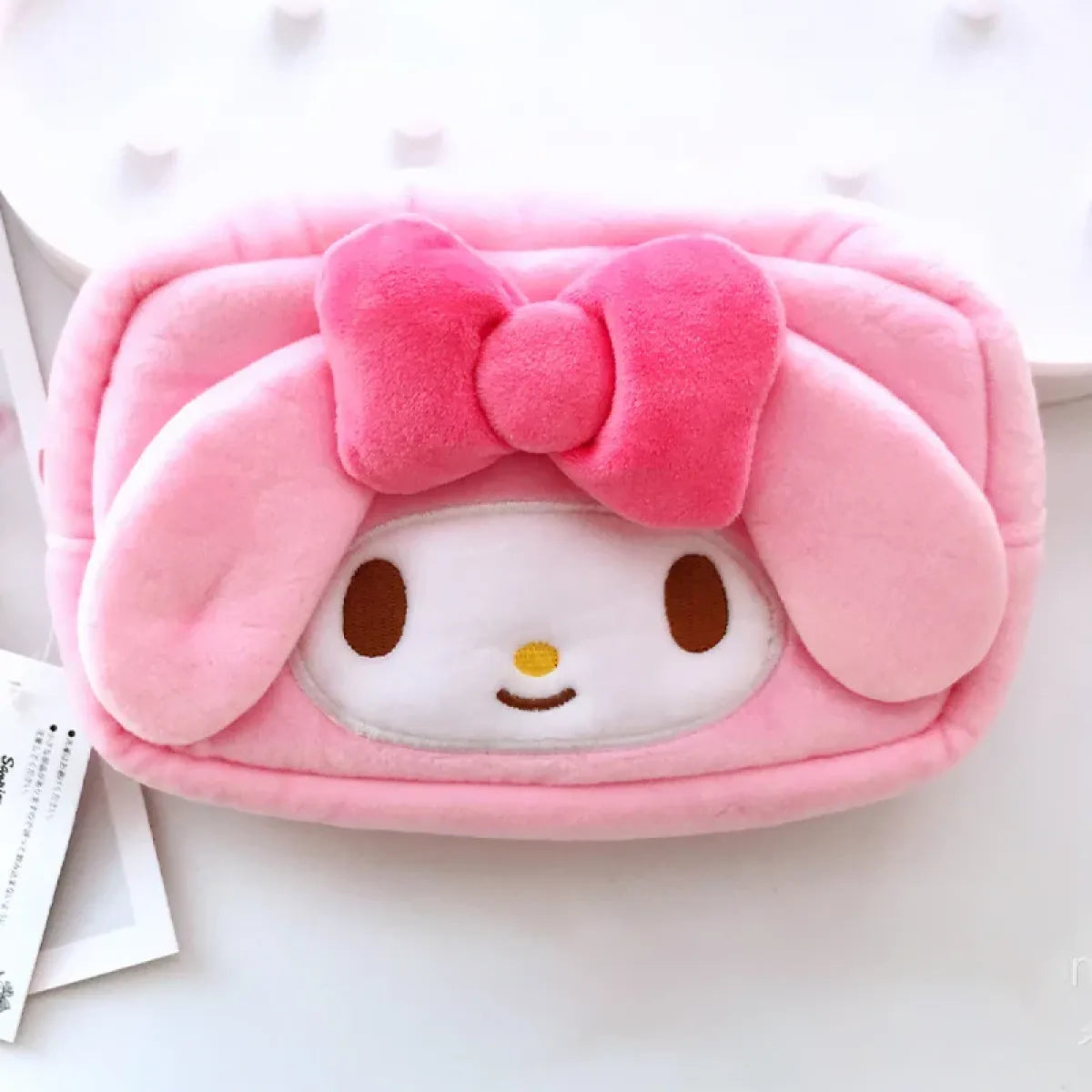 Sanrio Kuromi Plush Cosmetic Travel Bag - Harajuku Style - Pouch / Makeup Bag - 4
