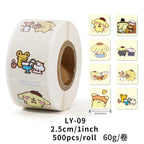 500PCS Cute Kuromi Pochacco My Melody Cartoon Stickers - Anime - 10