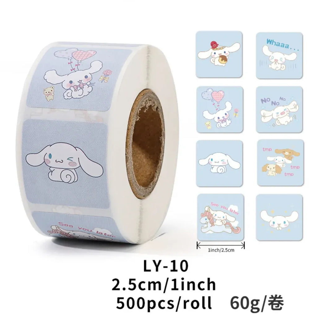 500PCS Cute Kuromi Pochacco My Melody Cartoon Stickers - Anime - 11