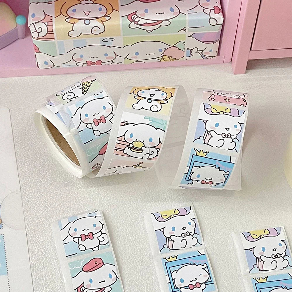 500PCS Cute Kuromi Pochacco My Melody Cartoon Stickers - 500PCS 11 - Anime - Decorative Stickers - 18 - 2024