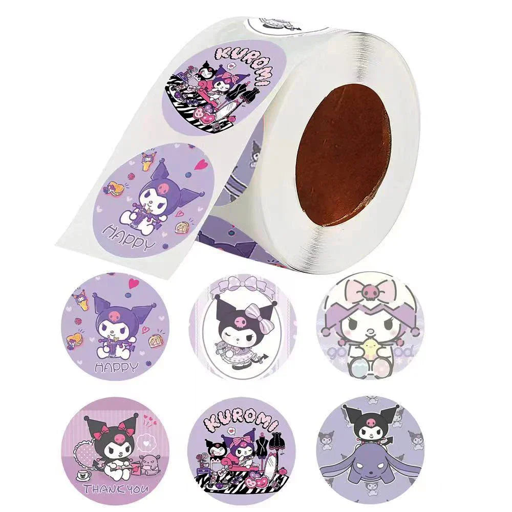 500PCS Cute Kuromi Pochacco My Melody Cartoon Stickers - 500PCS 13 - Anime - Decorative Stickers - 20 - 2024