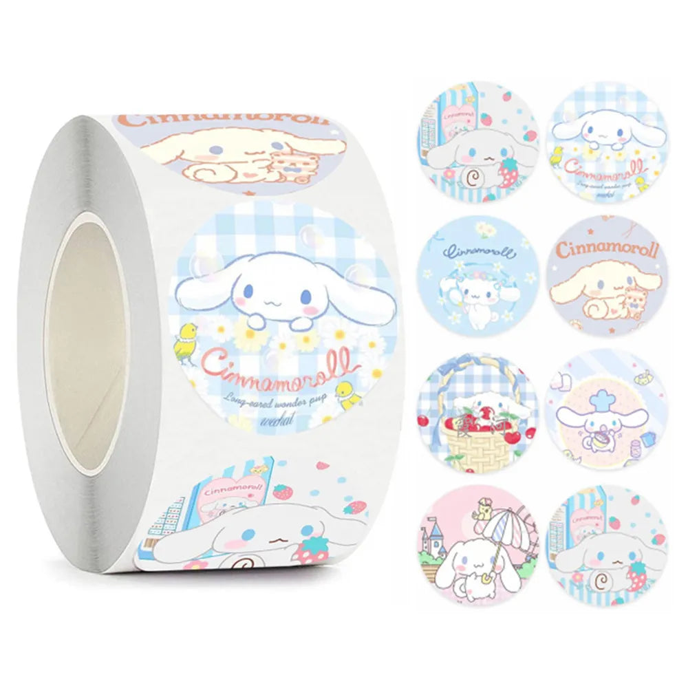 500PCS Cute Kuromi Pochacco My Melody Cartoon Stickers - 500PCS 14 - Anime - Decorative Stickers - 21 - 2024