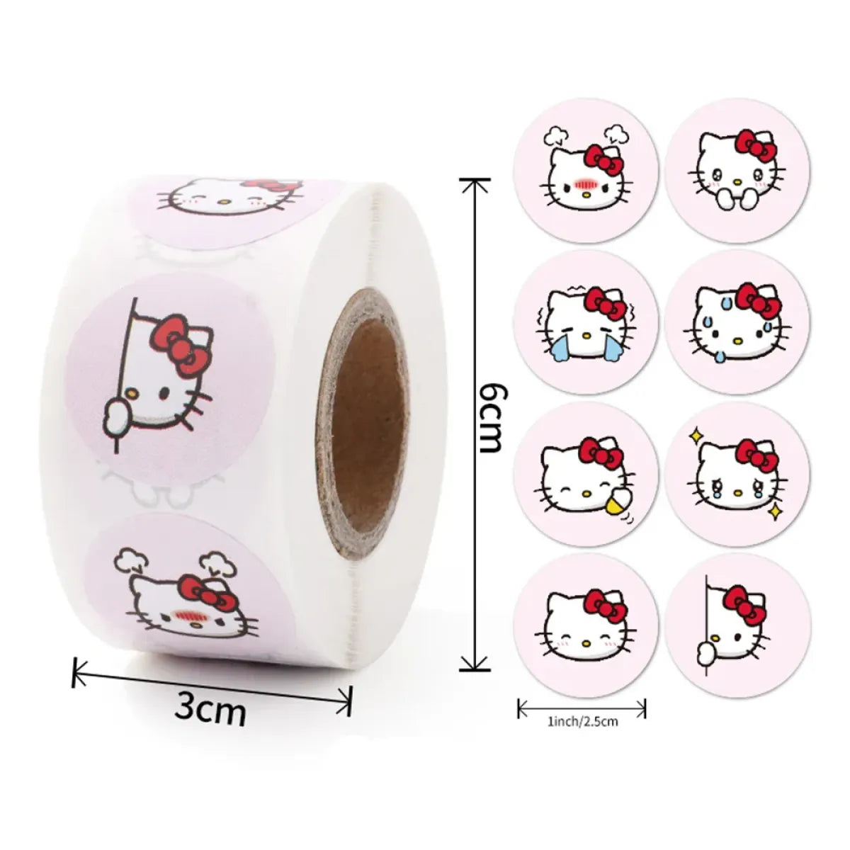 500PCS Cute Kuromi Pochacco My Melody Cartoon Stickers - Anime - 24