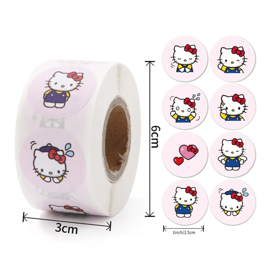 500PCS Cute Kuromi Pochacco My Melody Cartoon Stickers - Anime - 25