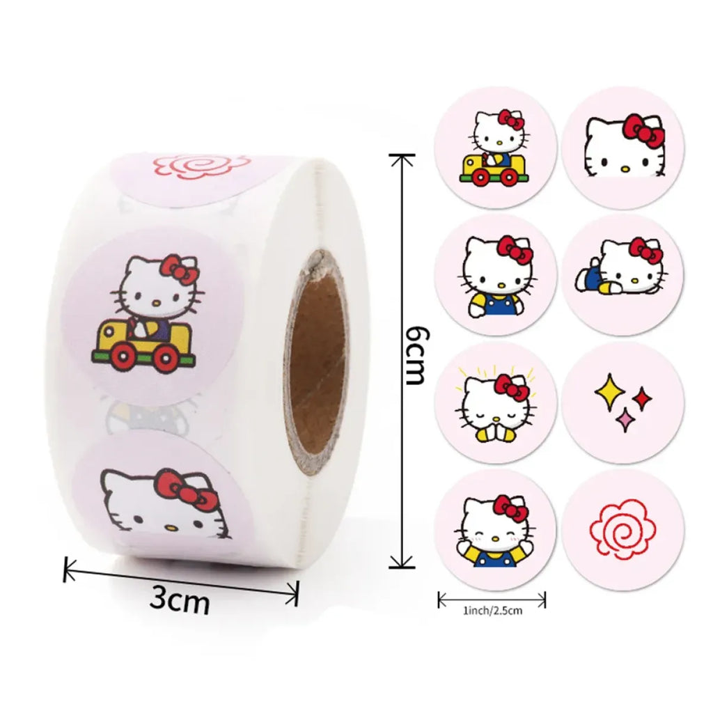 500PCS Cute Kuromi Pochacco My Melody Cartoon Stickers - Anime - 27