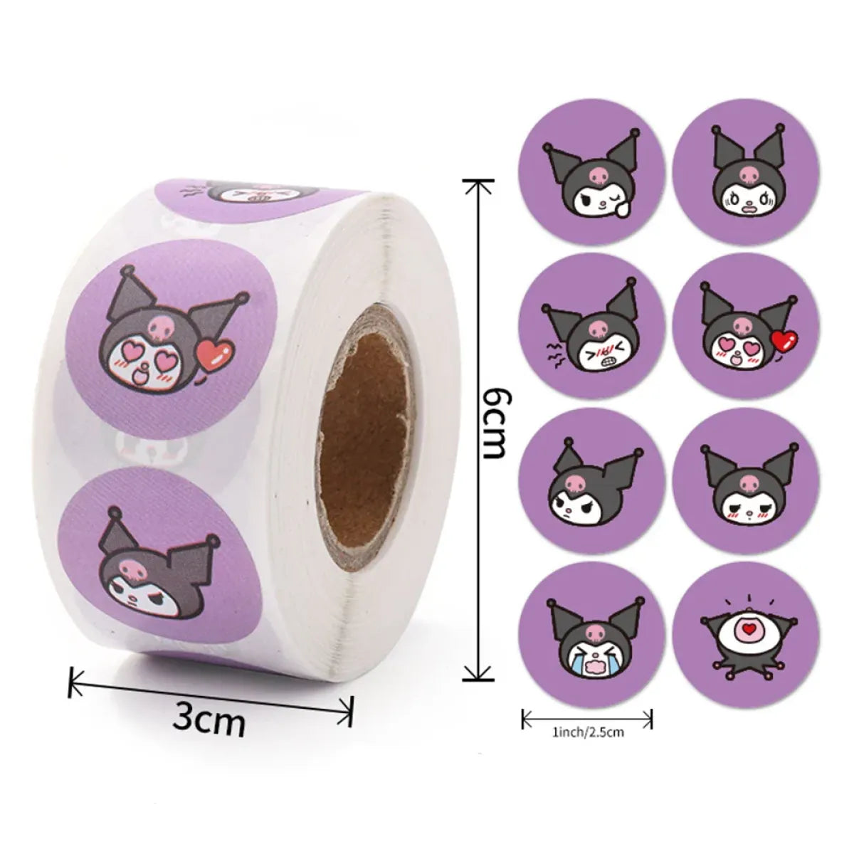 500PCS Cute Kuromi Pochacco My Melody Cartoon Stickers - Anime - 29