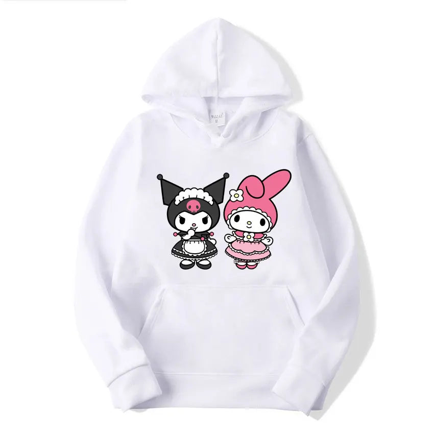 Kuromi Pullover - Casual Sanrio Hoodie - Hoodies & Sweatshirts - Clothing Tops - 3 - 2024