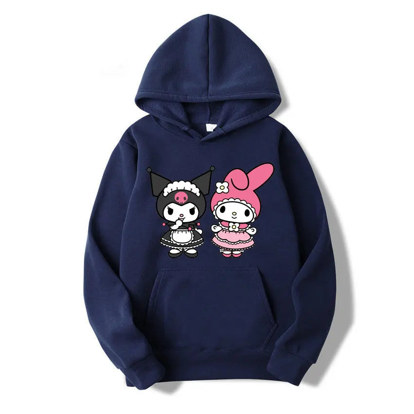 Kuromi Pullover - Casual Sanrio Hoodie - Hoodies & Sweatshirts - Clothing Tops - 4 - 2024