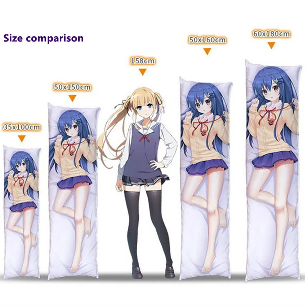 Date A Live Kurumi Dakimakura - 2-Sided Otaku Waifu Pillow Case - Dakimakura - Clothing - 6 - 2024