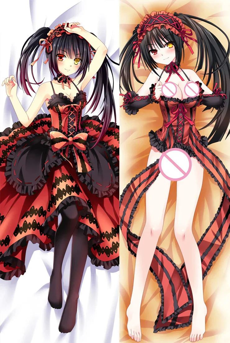 Date A Live Kurumi Tokisaki Custom Pillowcase - Dakimakura - Clothing - 2 - 2024