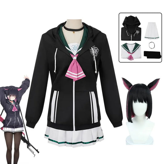 Kyoyama Kazusa Cosplay Set – Blue Archive JK Uniform - Best Sellers - 7