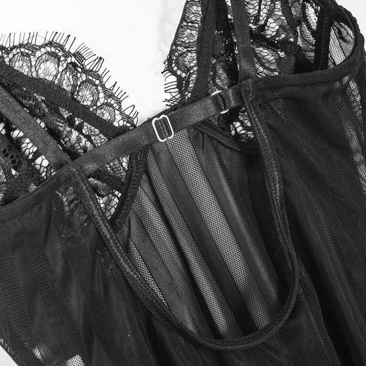 Lace Bodysuit - Women’s Clothing & Accessories - 5