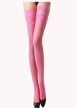 Sexy Lace High Stockings - Hot Pink - Women’s Clothing & Accessories - Clothing - 14 - 2024