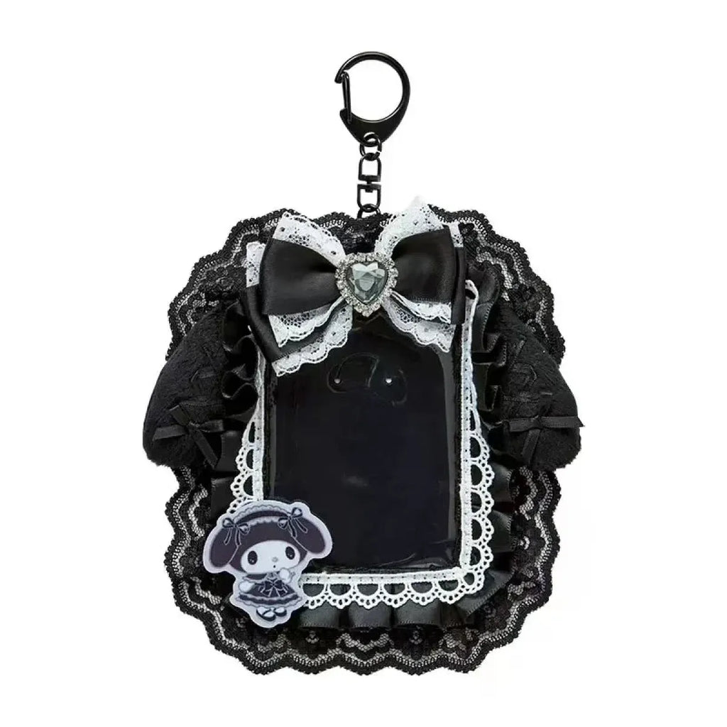 Sanrio Gothic Lace ID Holder Keychain - Harajuku Style - Accessory - 18