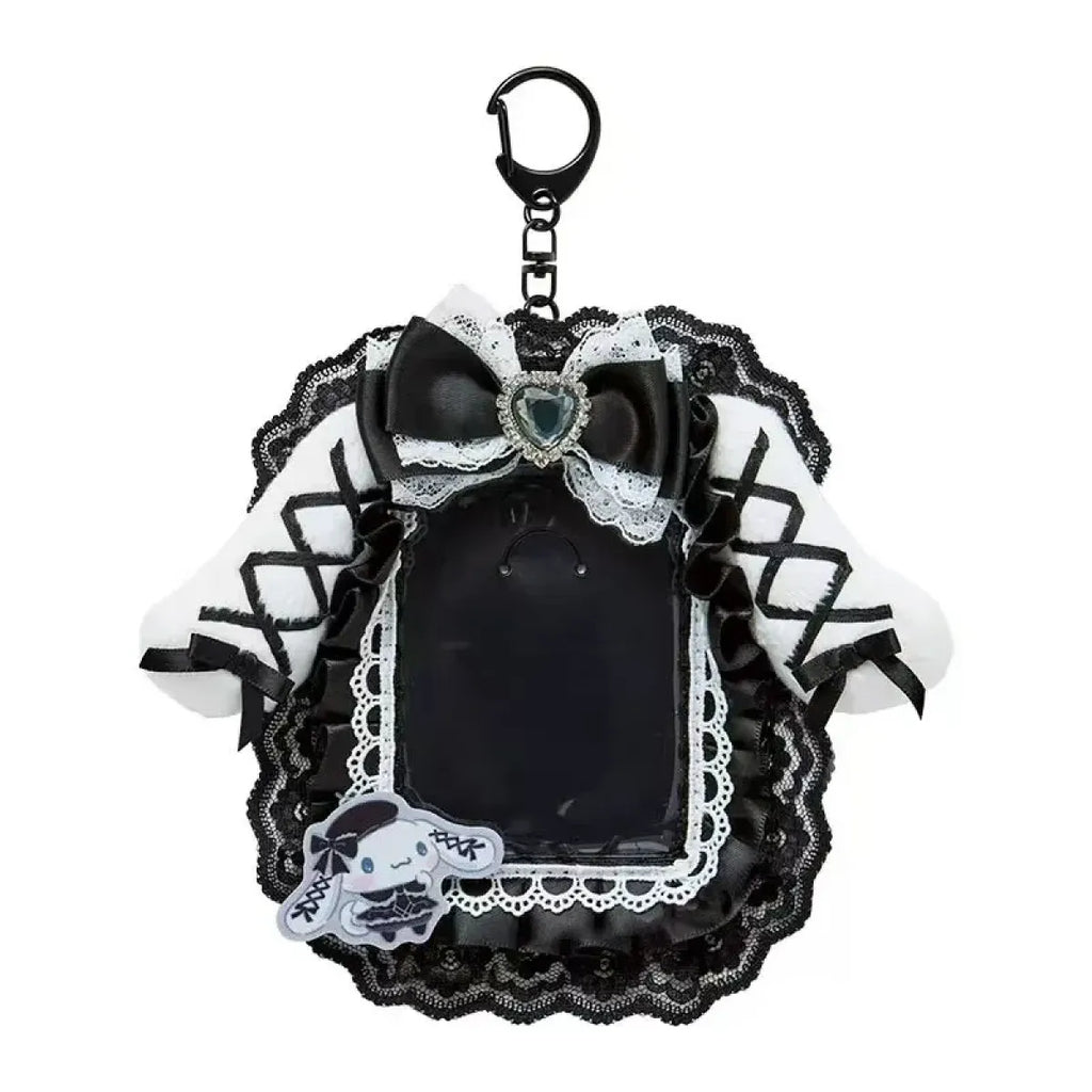 Sanrio Gothic Lace ID Holder Keychain - Harajuku Style - Accessory - 3