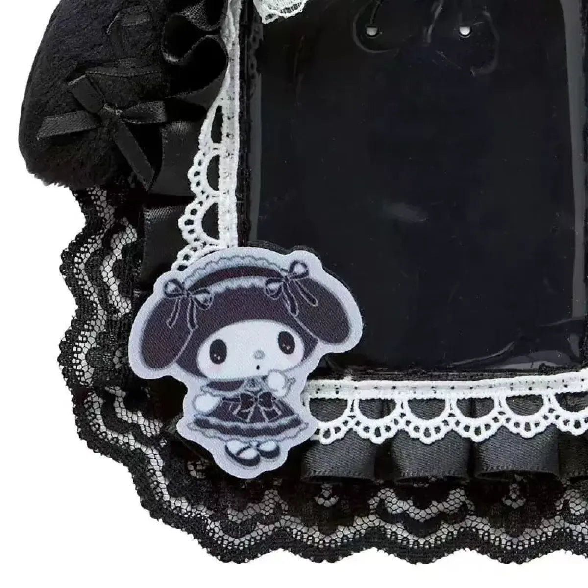 Sanrio Gothic Lace ID Holder Keychain - Harajuku Style - Accessory - 7