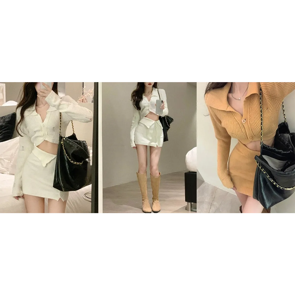 Mori Girl Lace Knit Dress - All Dresses - Dresses - 9