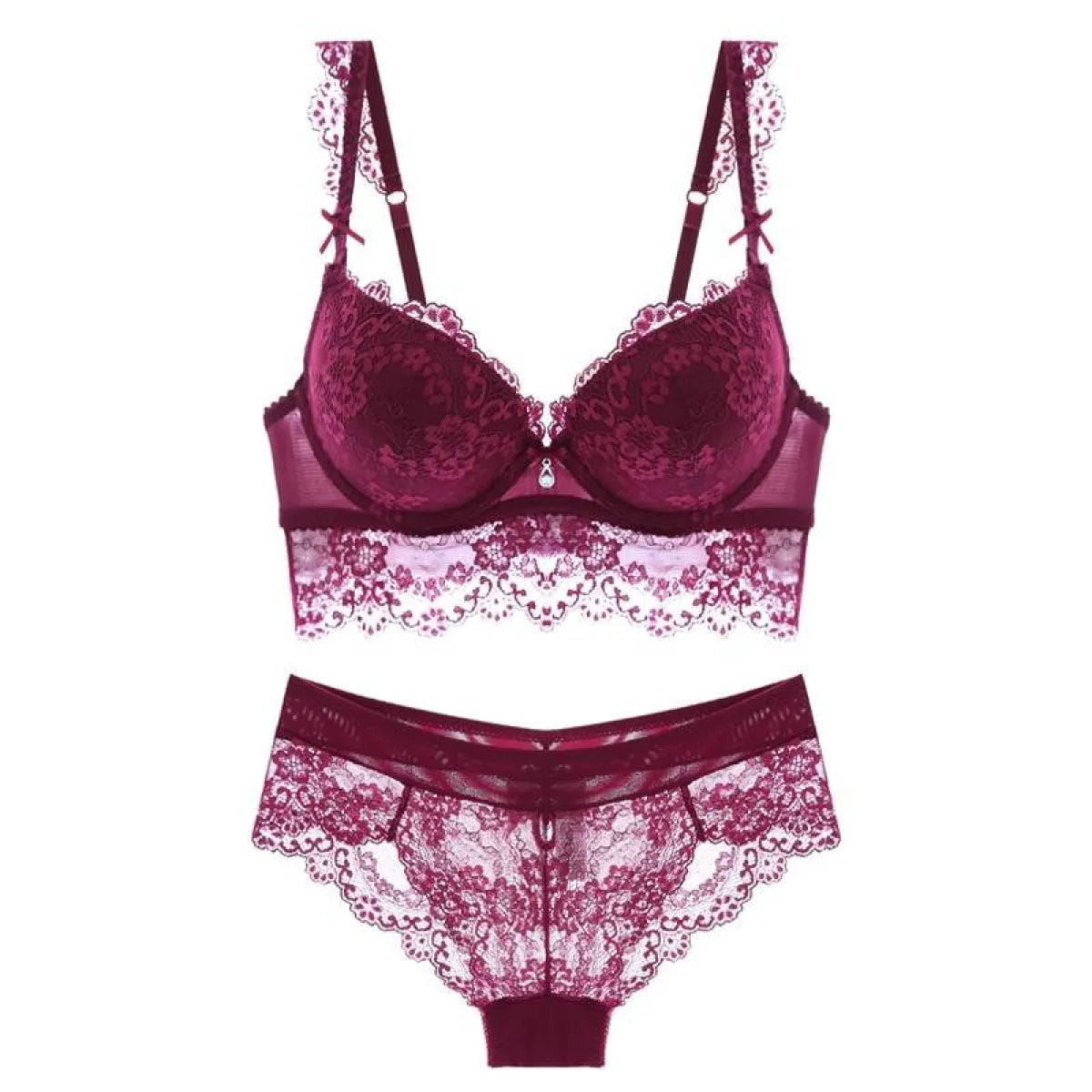 Lace Lingerie Set - Women’s Clothing & Accessories - 1