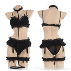 Lace Ruffle Maid Lingerie - Women’s Clothing & Accessories - Lingerie - 4
