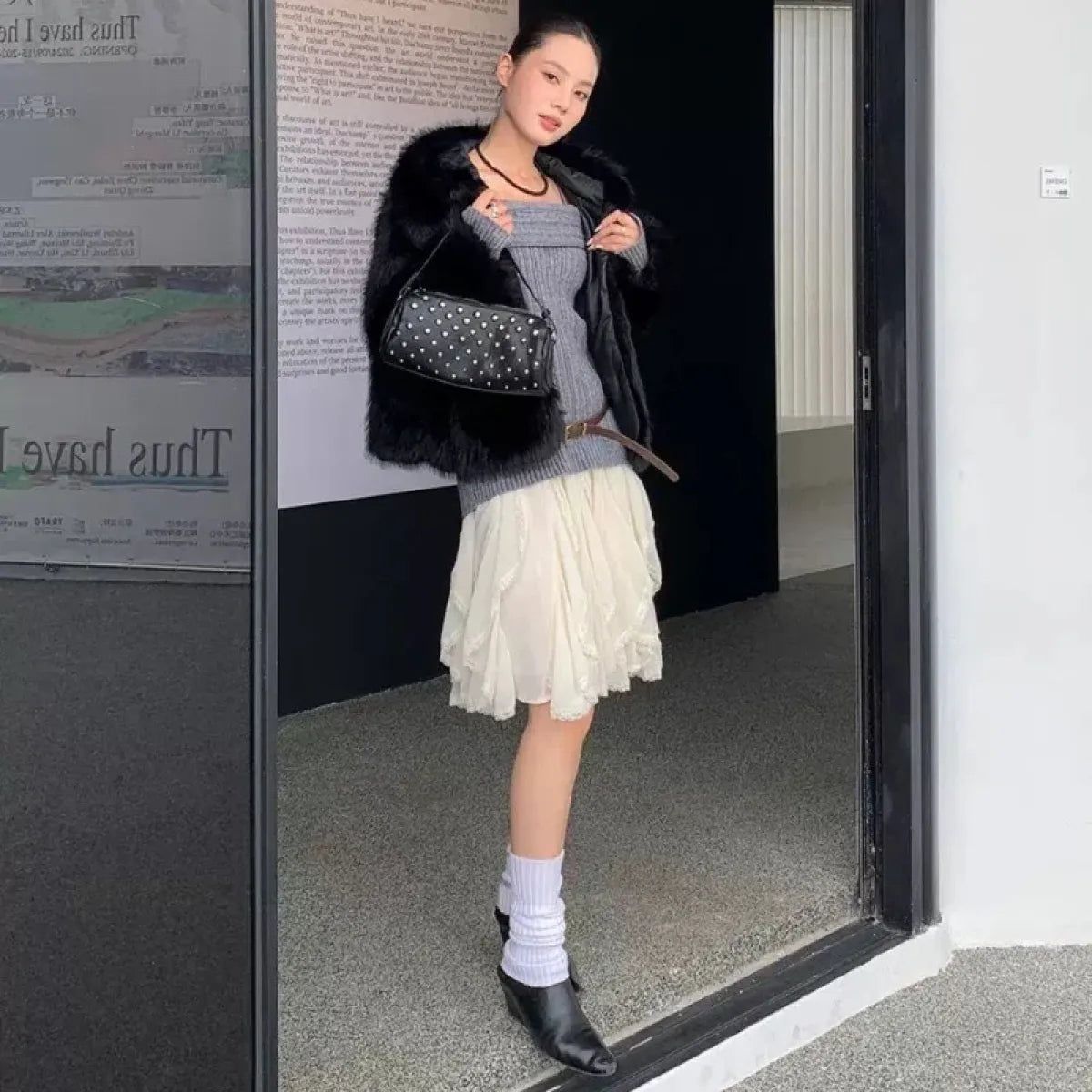 Fairycore Lace Ruffle Skirt - Bottoms - Skirts - 4