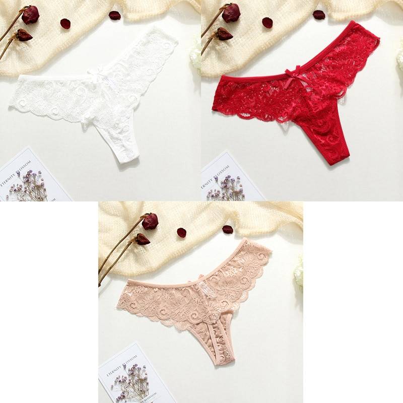 Lace Thongs - 3 Piece - 11 / S / China - Women’s Clothing & Accessories - Pants - 20 - 2024