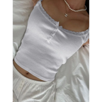 Fairy Kei Lace Trim Camisole - Tops & Tees - cami tops - 3