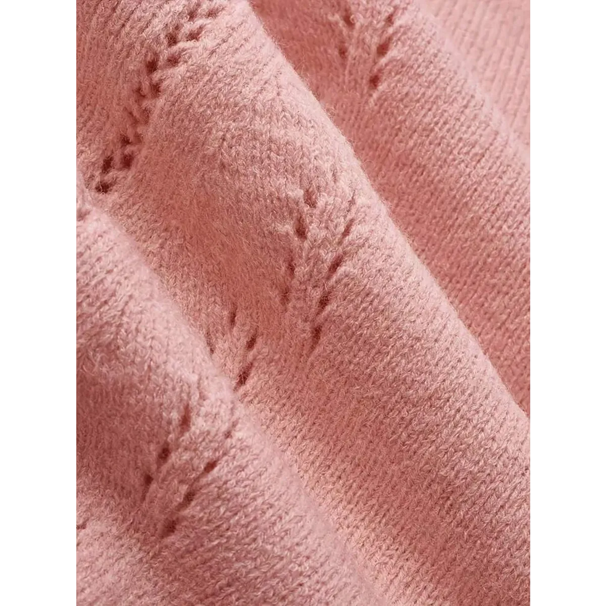 Lace Trim Knit Cardigan Sweater – Elegant Fall Layer - Sweaters - Cardigan - 3