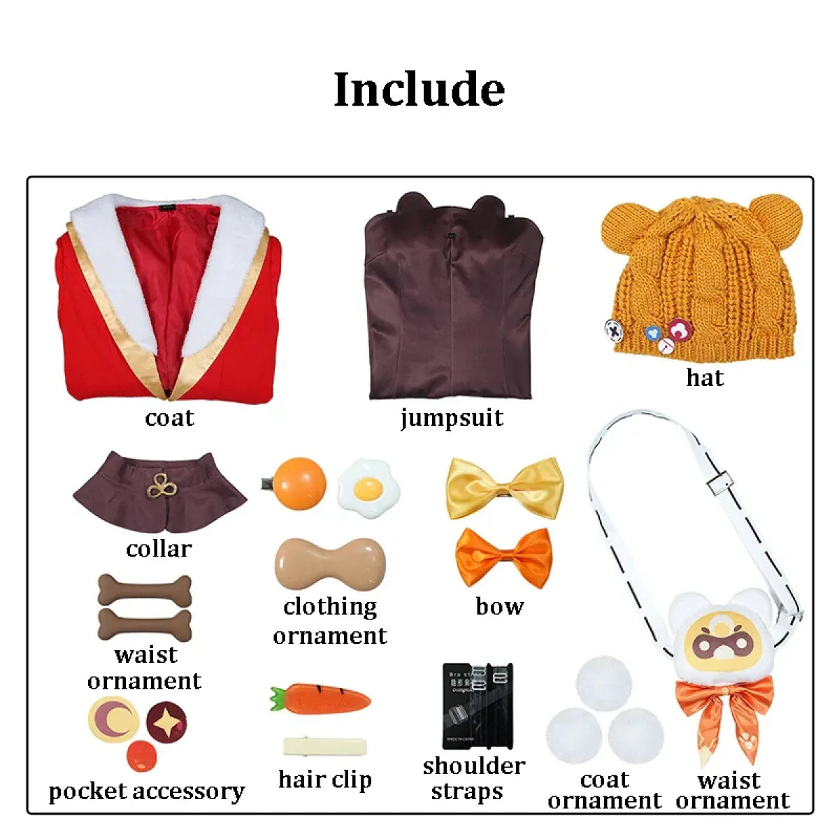 Xiangling Lantern Rite Cosplay Set – Genshin Impact - Cosplay - Cosplay - 8