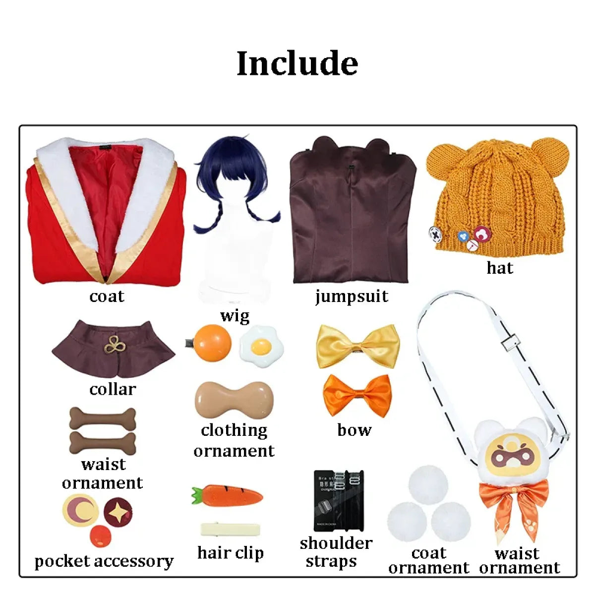 Xiangling Lantern Rite Cosplay Set – Genshin Impact - Cosplay - Cosplay - 9