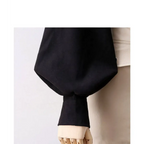 Lantern Sleeve Blouse – Elegant Vintage Button-Up Shirt - T-Shirts - Long - Shirt - Blouses - 7