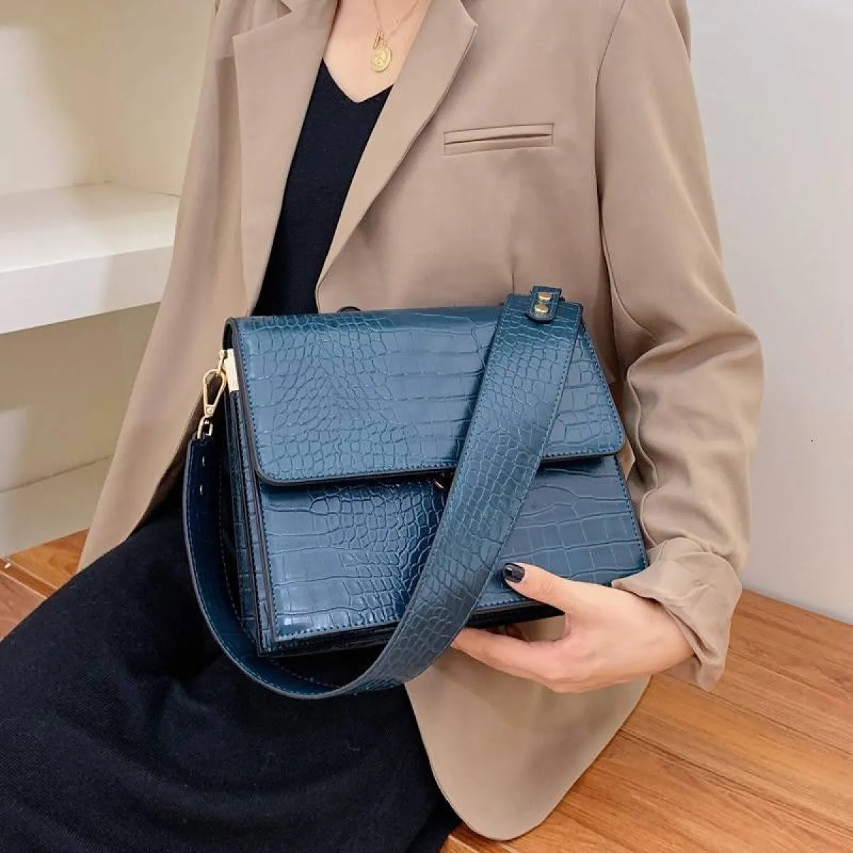 Large Crossbody Bag - Women Bags & Wallets - 3