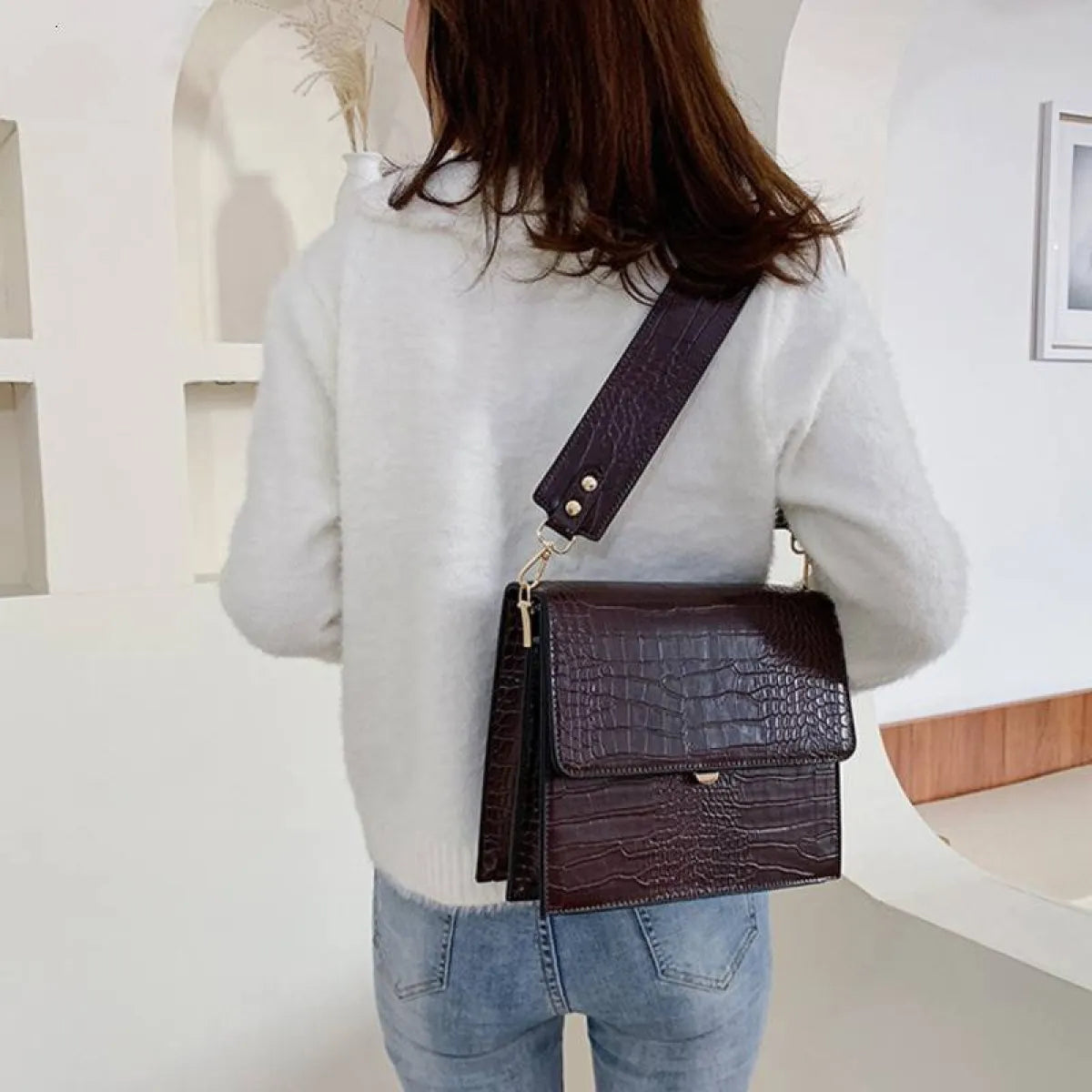 Large Crossbody Bag - Women Bags & Wallets - 4