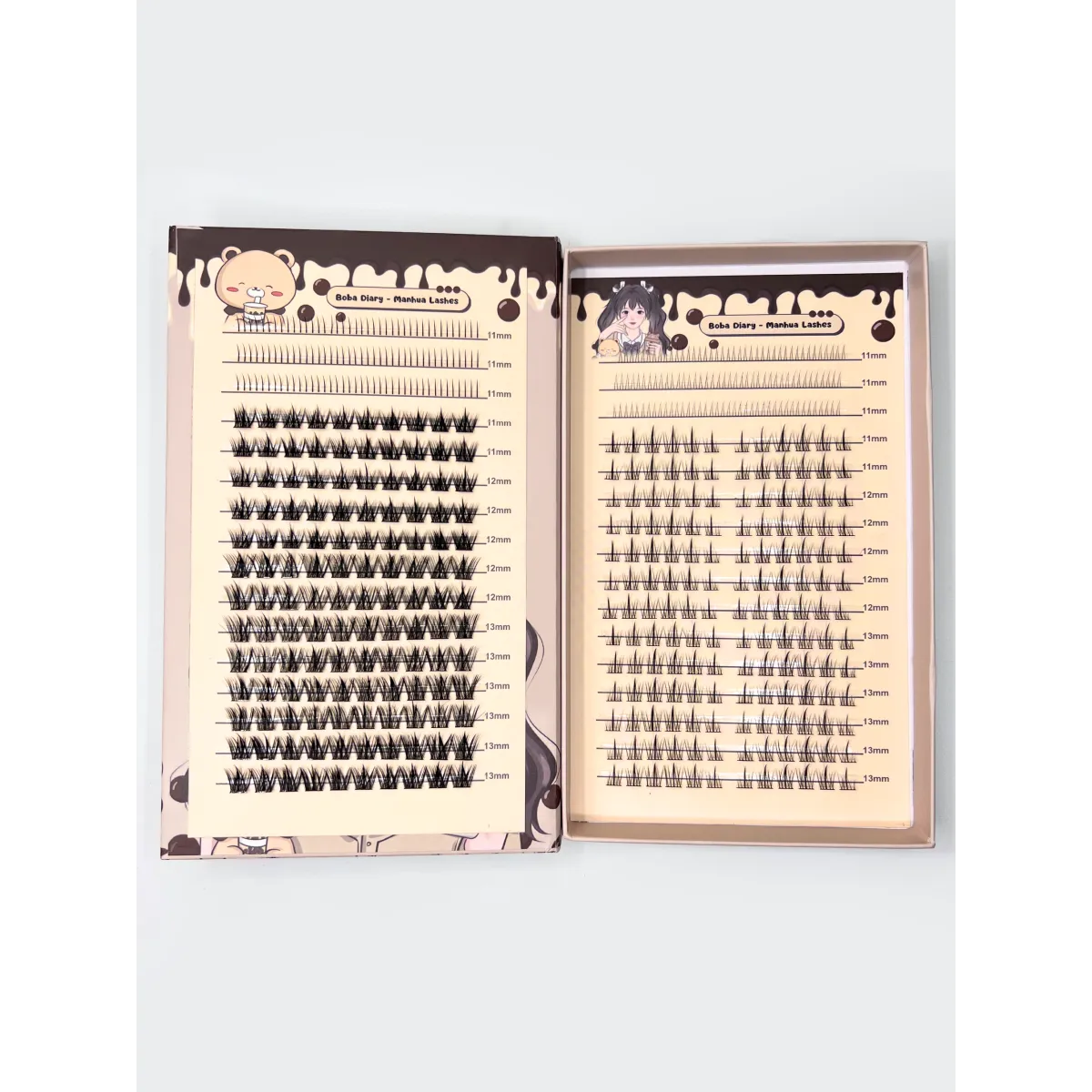 Boba Diary Manga Lash Clusters Book - Harajuku Style - Cosmetics - 5