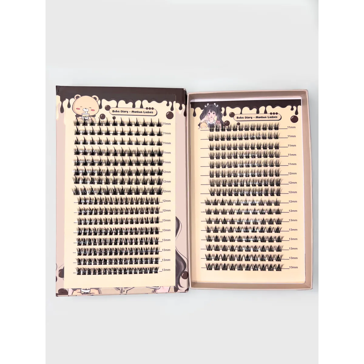 Boba Diary Manga Lash Clusters Book - Harajuku Style - Cosmetics - 3