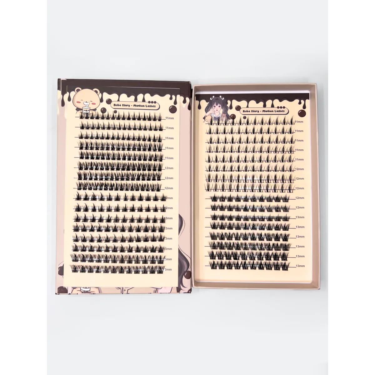 Boba Diary Manga Lash Clusters Book - Harajuku Style - Cosmetics - 4