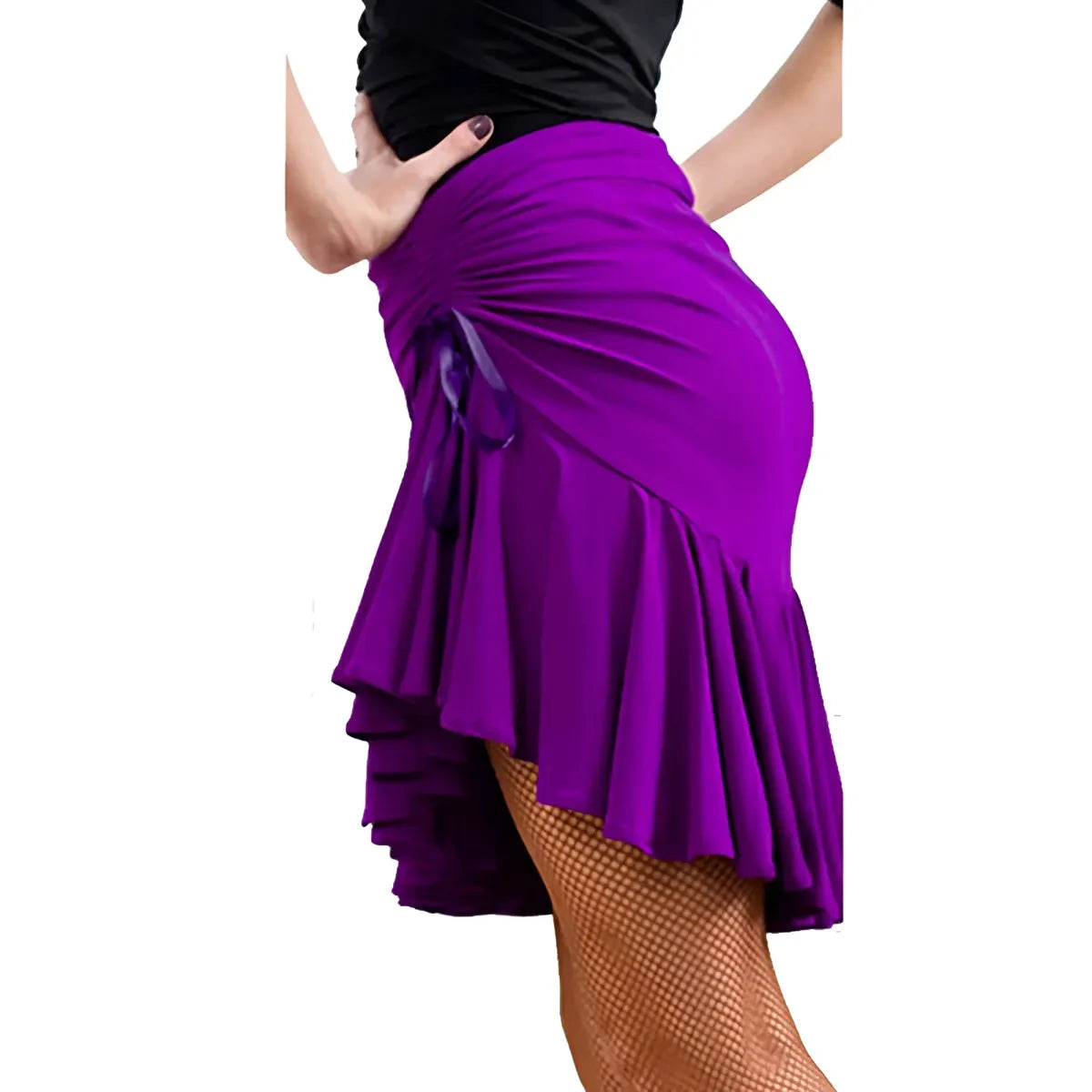 Women’s Silk Latin Dance Skirts - Bottoms - 3