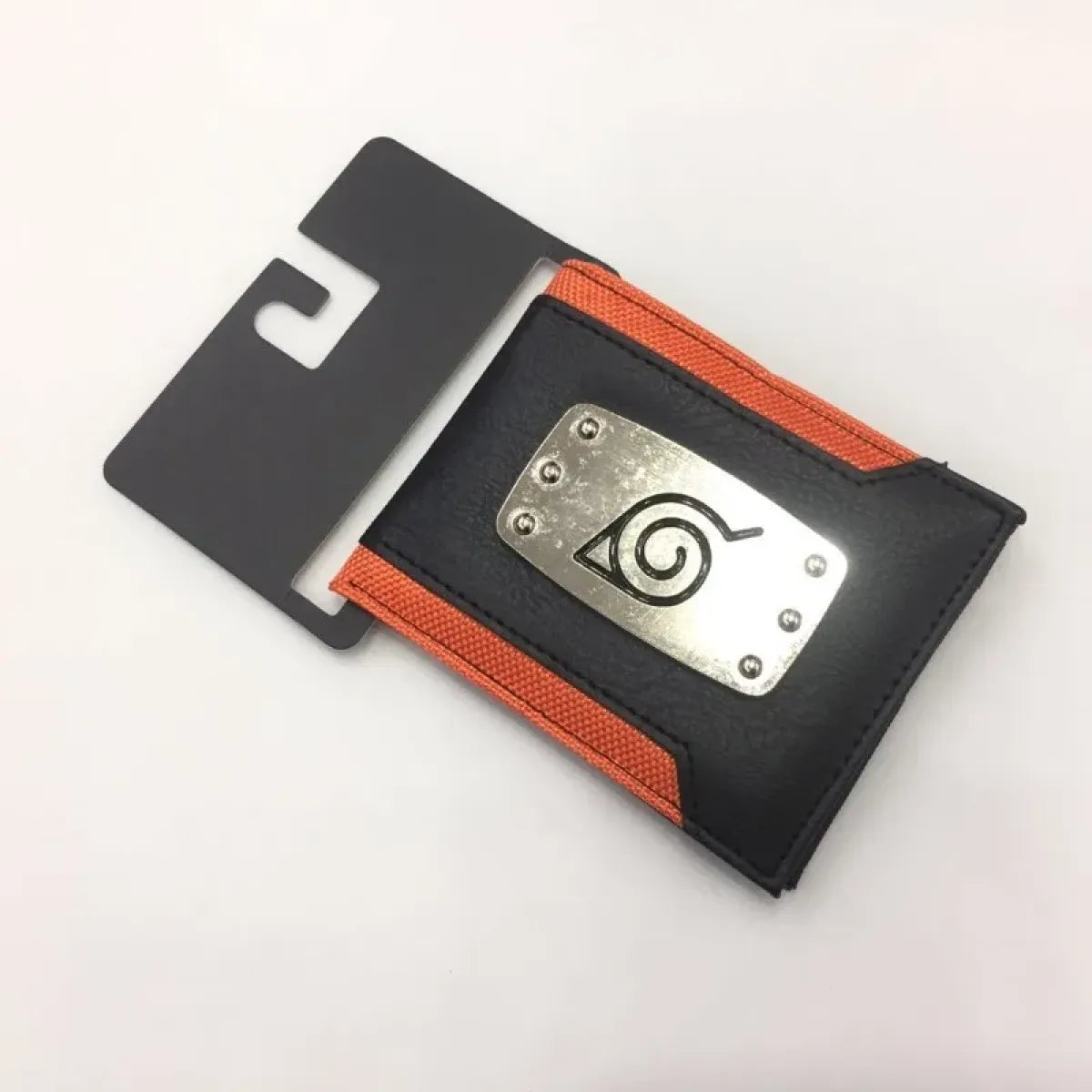 Naruto Leaf Village PU Wallet with Metal Plate - Anime - Purses - 2