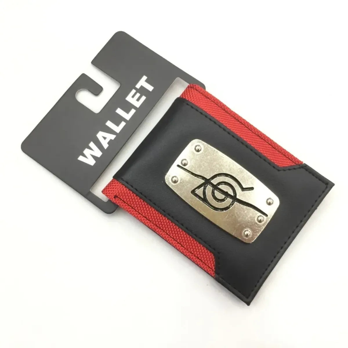 Naruto Leaf Village PU Wallet with Metal Plate - Anime - Purses - 3